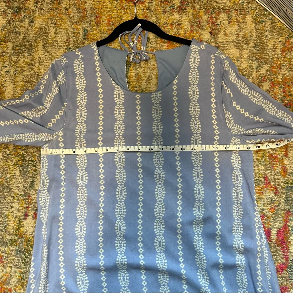 Miami Francescas Shift Bell Sleeve Dress Size Medium - Image 6