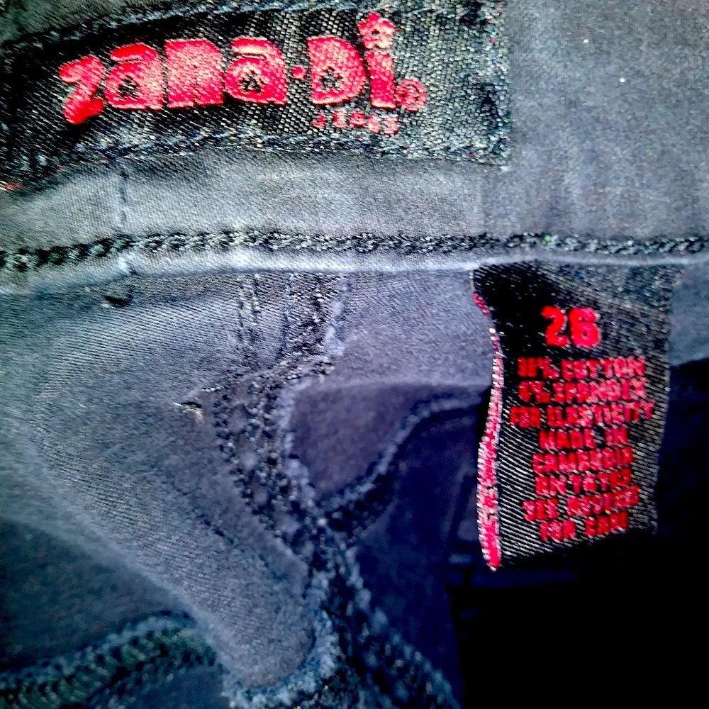 Zana Di Jeans black bootcut Jeans - Image 8