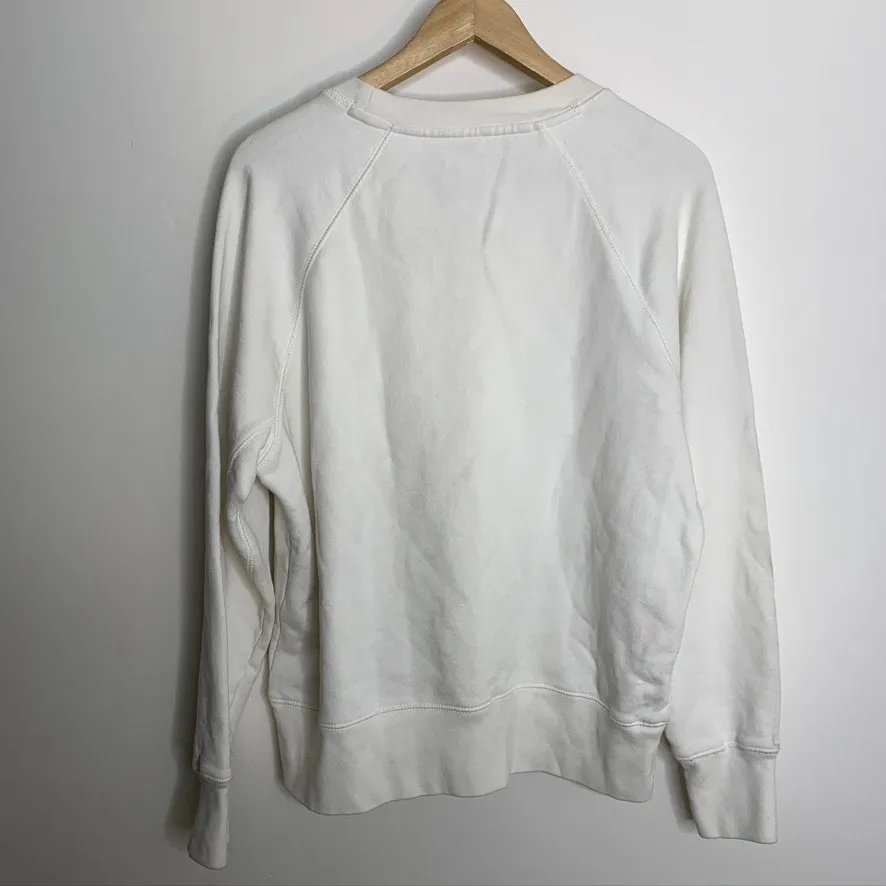 Zadig & Voltaire Gold Foiled Skull Sweatshirt Womens Small - Image 8