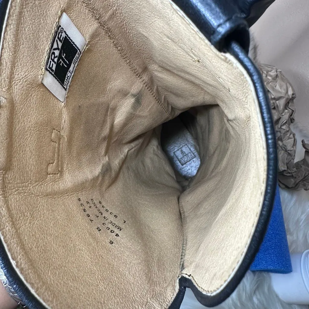 Frye Paige Tall Riding Boots Size 6 - Image 5