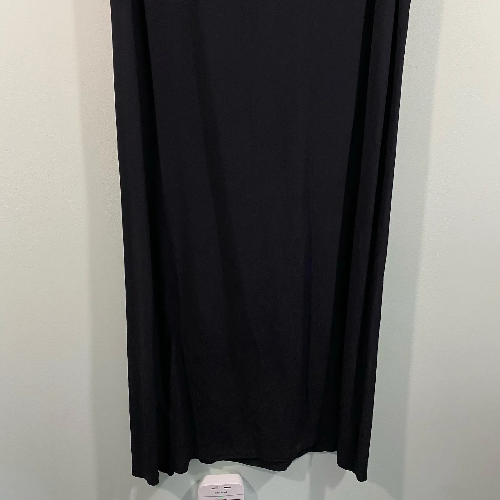 Vintage Mujo New York Women's Black Sleeveless Maxi Dress Size 1X Made in USA - Image 4