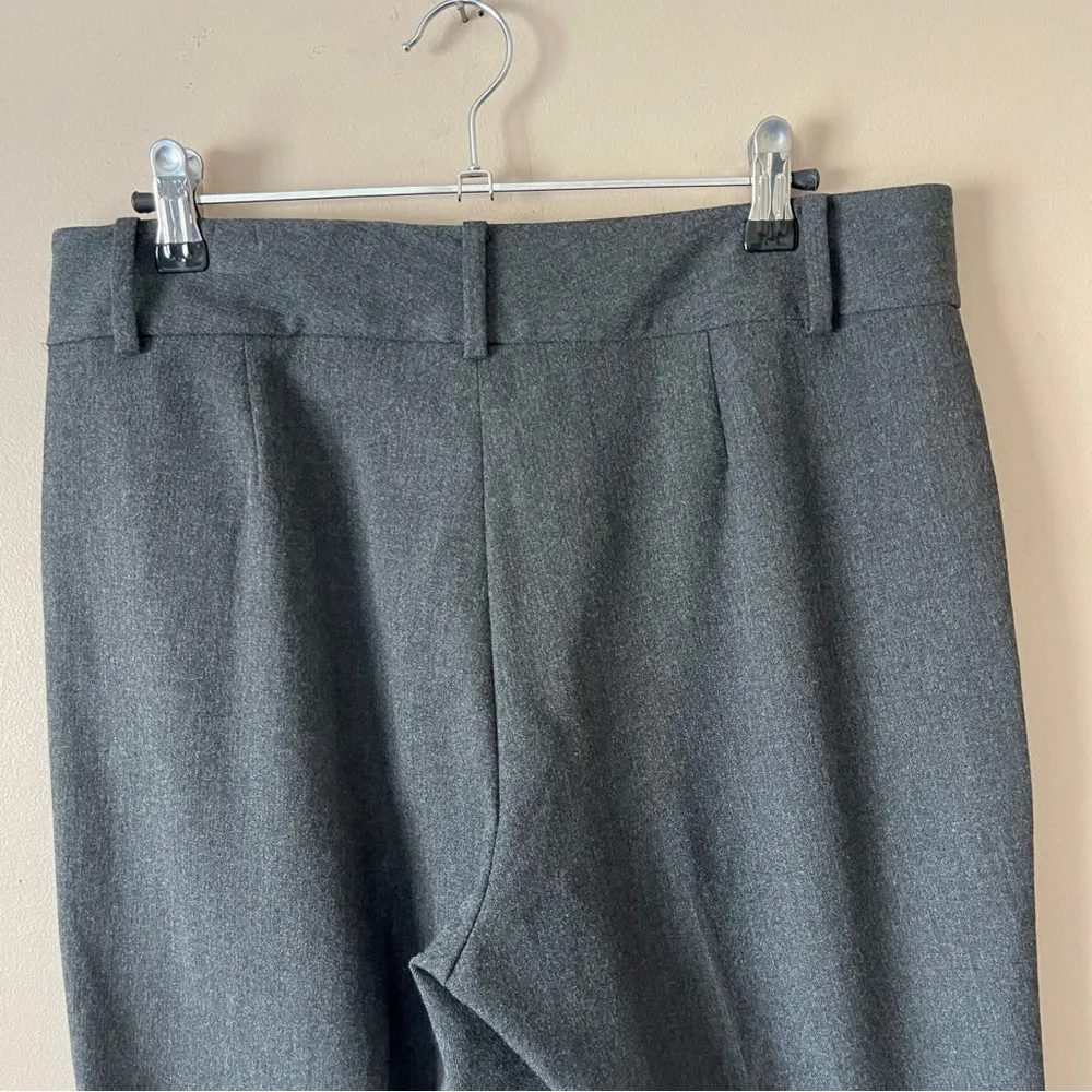 LAUREN RALPH LAUREN | Charcoal Gray Trouser Dress Pants Sz 6 - Image 5