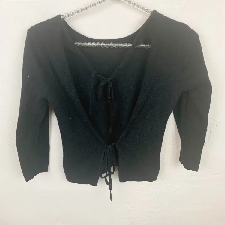 Brandy Melville Small‎ Wool Blend Open Back Sweater - Image 4