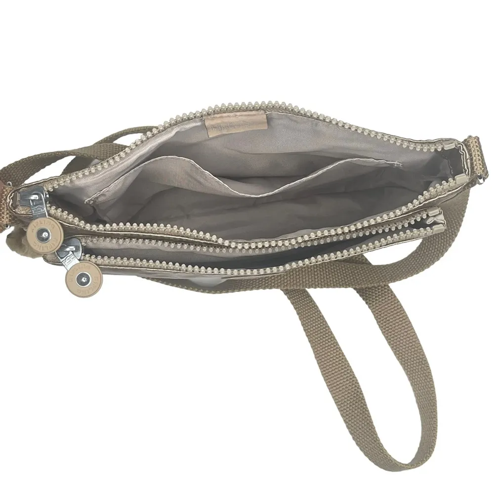 Kipling ✪ Eve Lightweight Crossbody Handbag Bag ✪ Monkey Keychain ✪ Metal Gold - Image 10