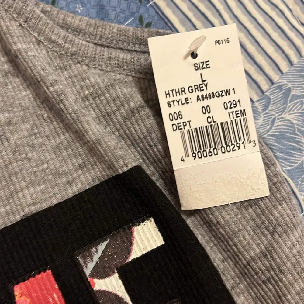 Mighty Fine gray awesome tank top size large. - Image 8