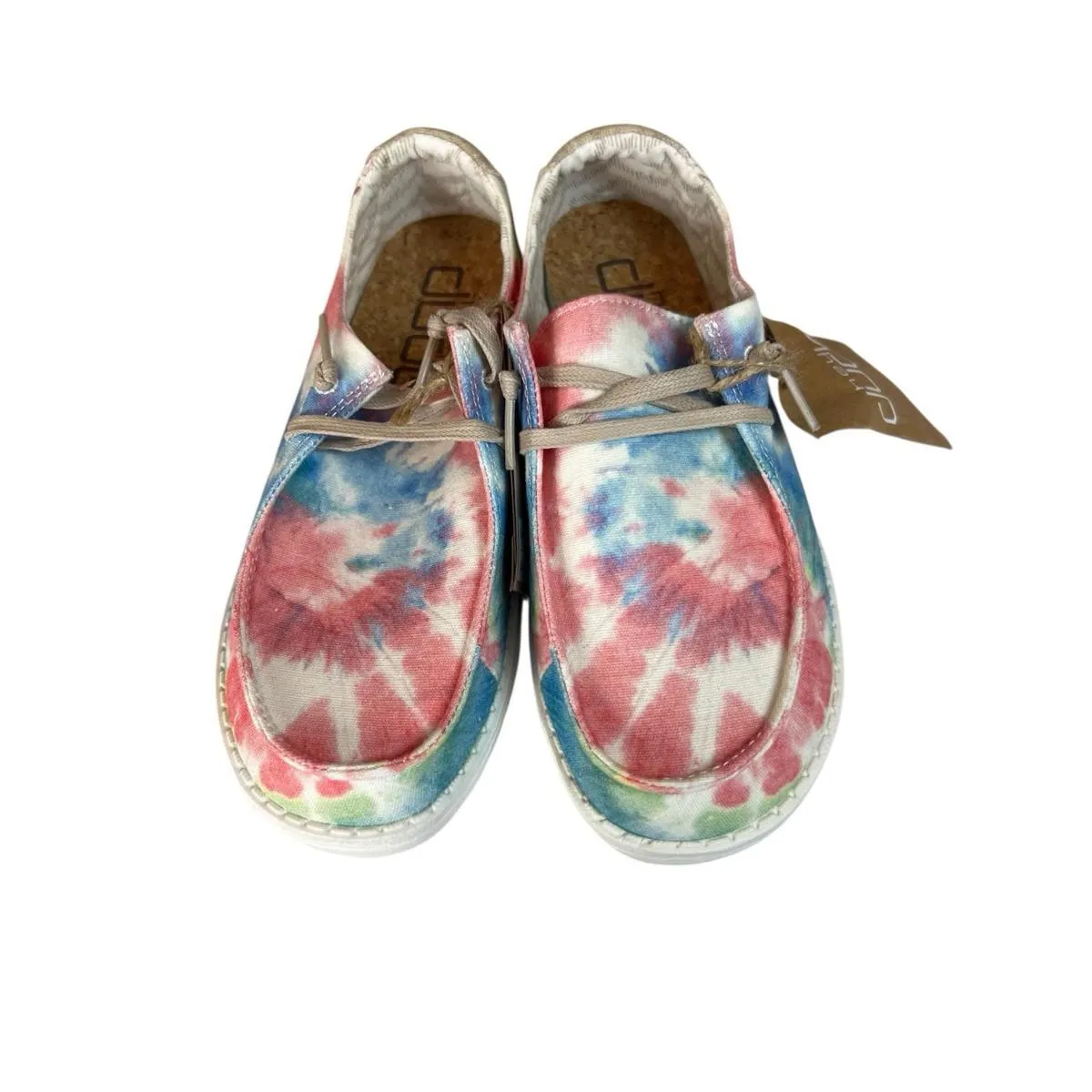 Women's Hey Dude Wendy Boho Mandala Tie Dye Shoes  121419863 Size 6 New W/Tags - Image 9