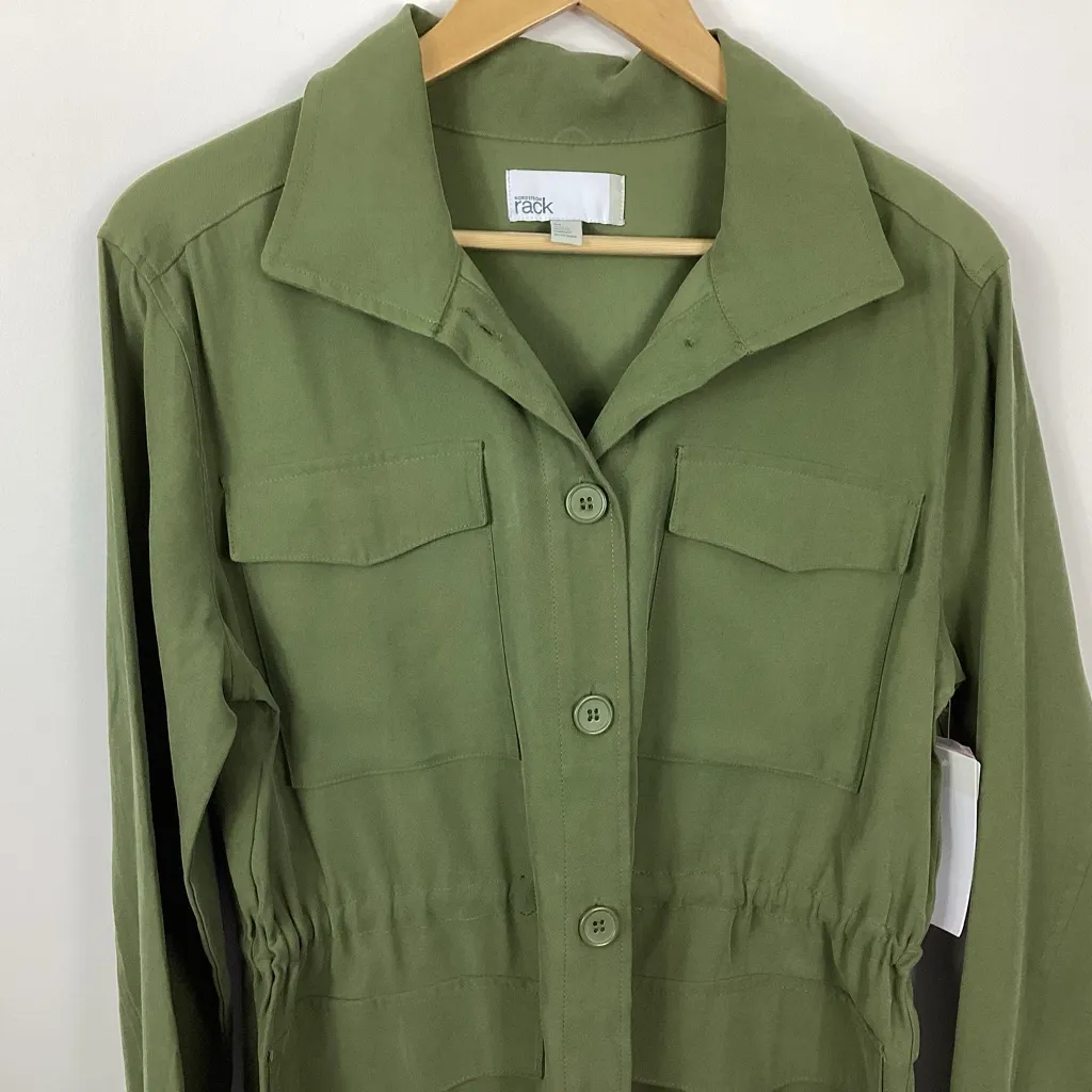 Nordstrom Rack Utility Shirt Jacket Size Medium NWT - Image 2