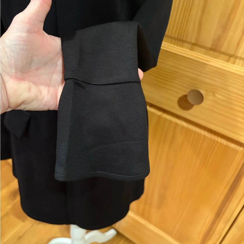 OFEEFAN Womens Fall Long Sleeve Mock Neck Dress Women’s L NWT Black Size L - Image 4