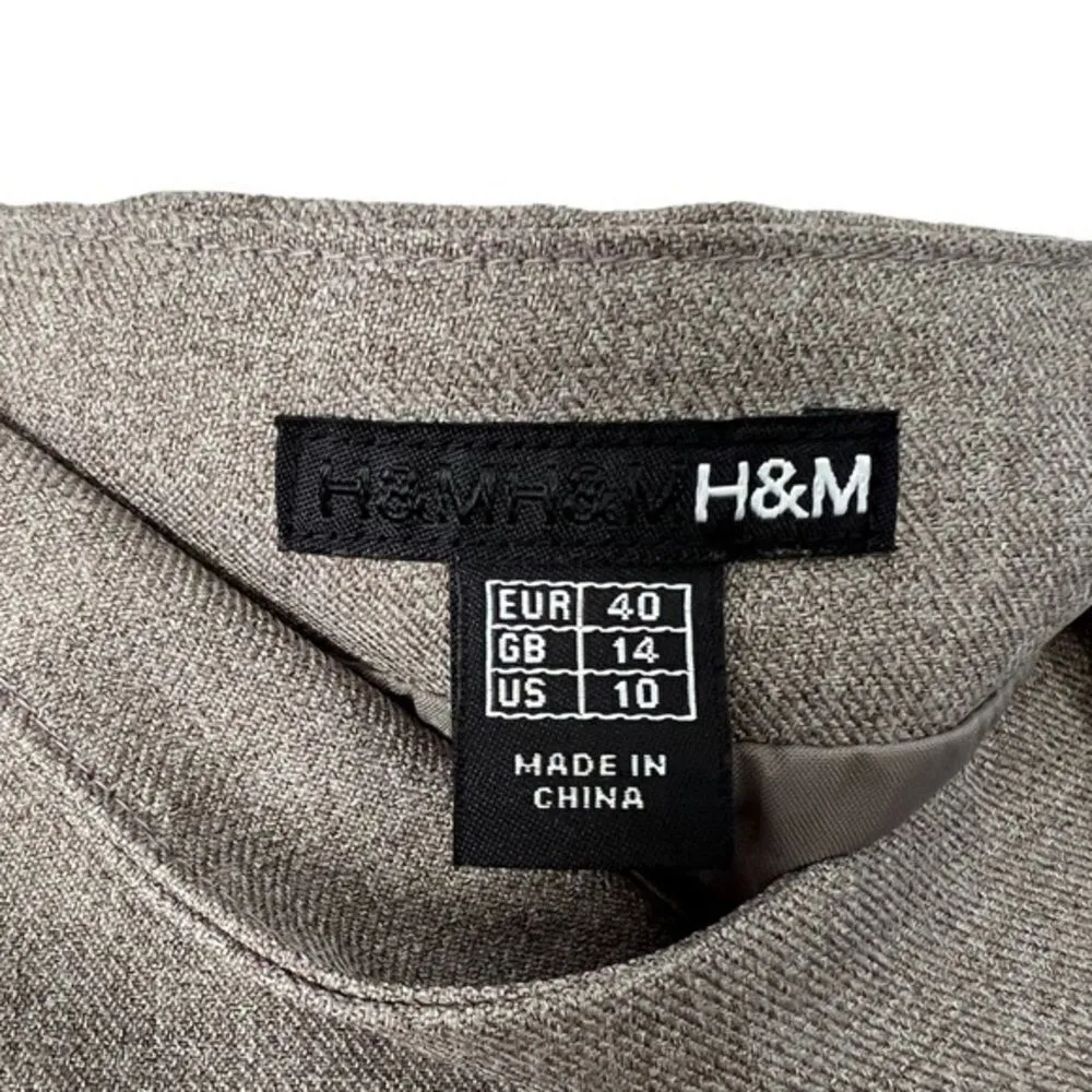 H&M Professional Tan Pencil Skirt - Image 3