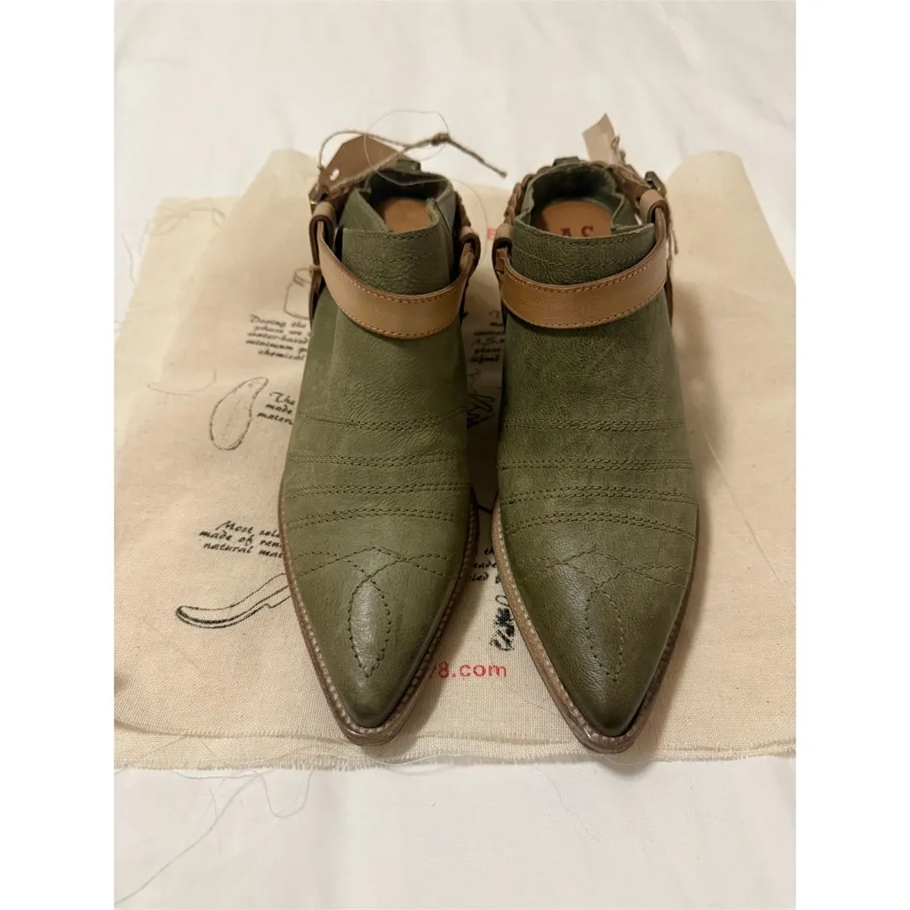 A.S.98 Cliff Western Boot Size 5 - Image 2
