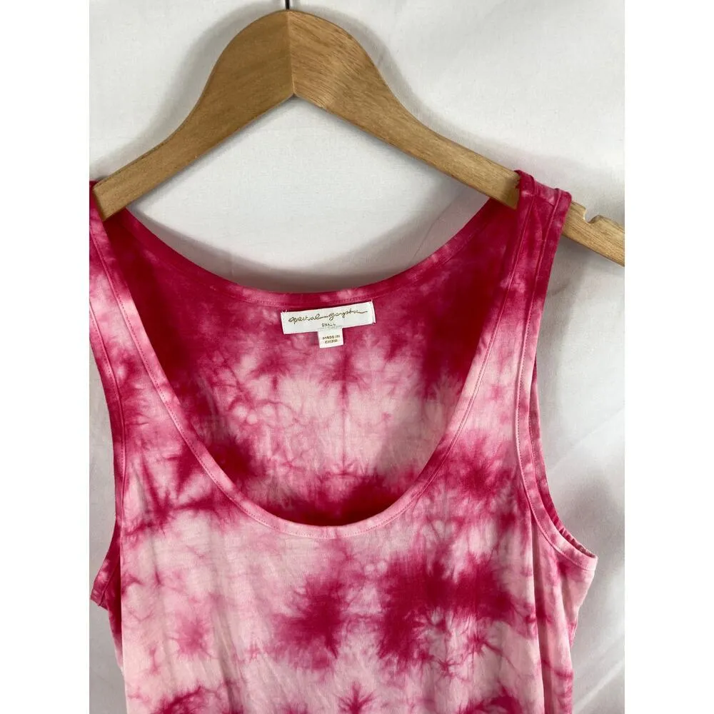 NWOT Spiritual Gangster Perfect Tie Dyed Sleeveless Romper Pink Size small - Image 3