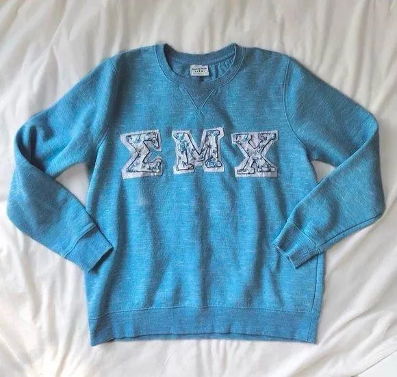 Saint Mary’s College Notre Dame Indiana blue EMX crewneck Size M - Image 2