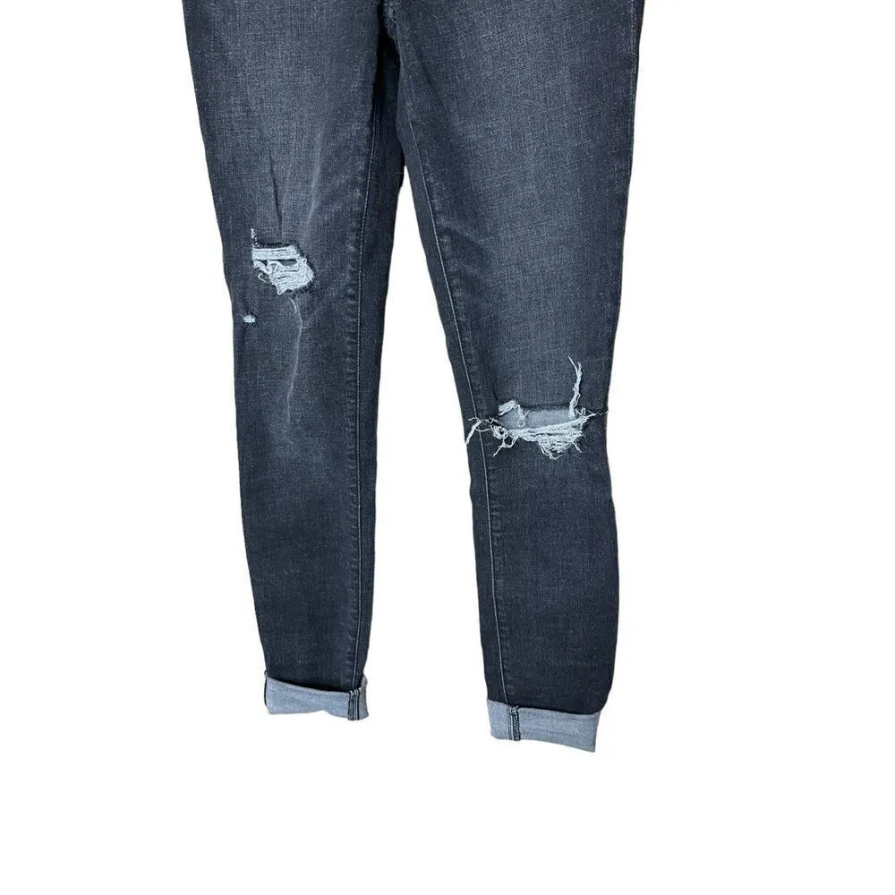 Abercrombie & Fitch‎ Simone high rise super skinny distressed knees Size 25/0 - Image 3
