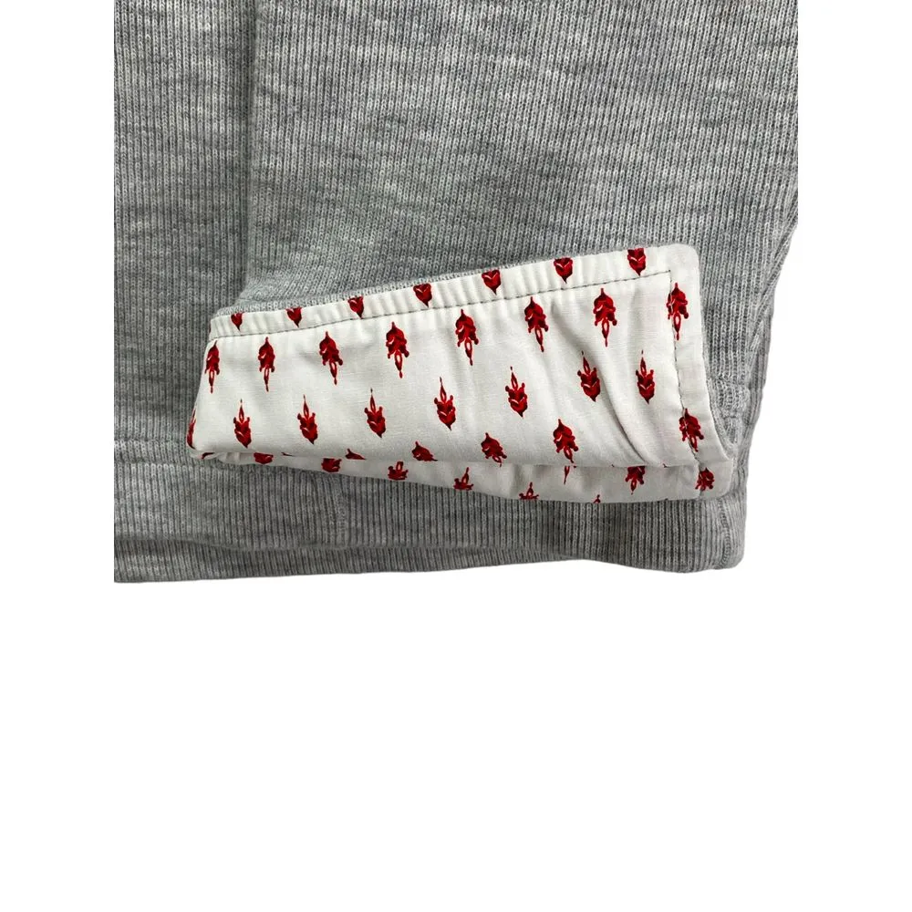 Women's Orvis Sandy Point 1/4 Zip Ribbed Sweatshirt Gray Sz Large - Image 7