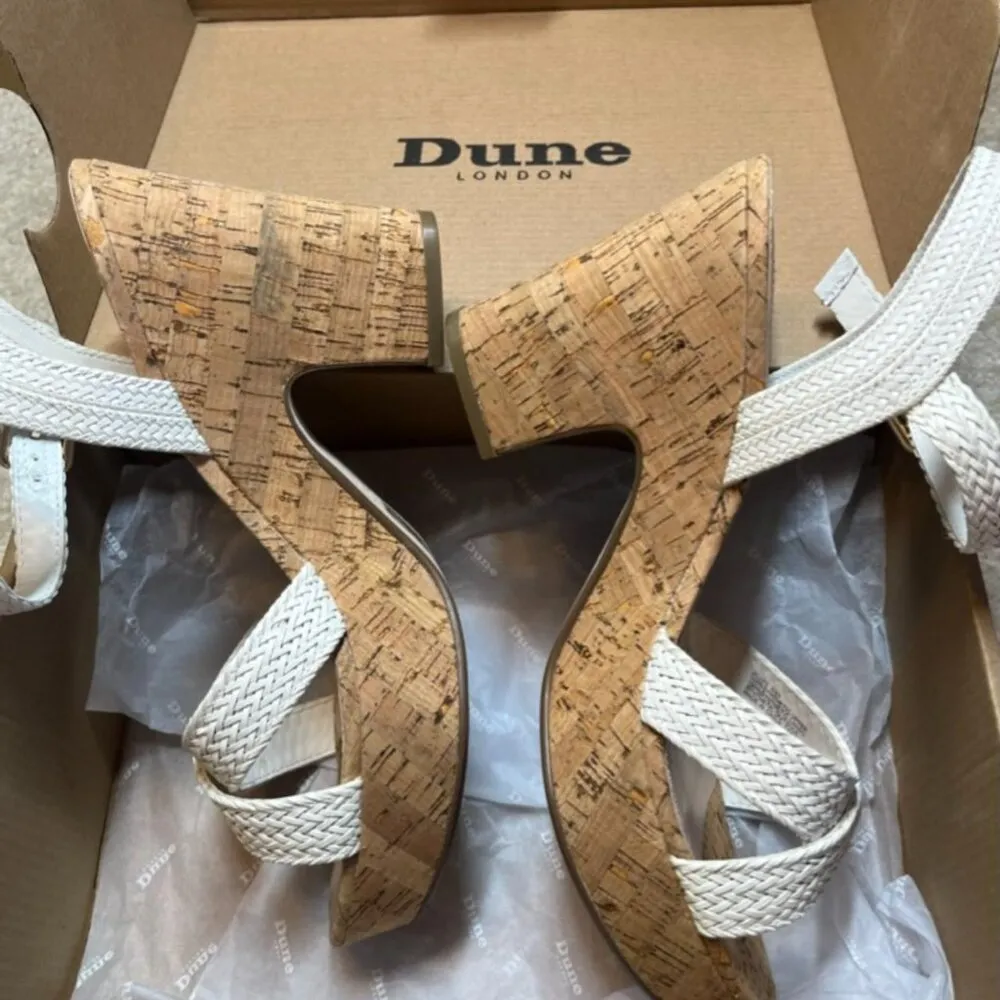 DUNE London Jillys in White Braid - Image 8