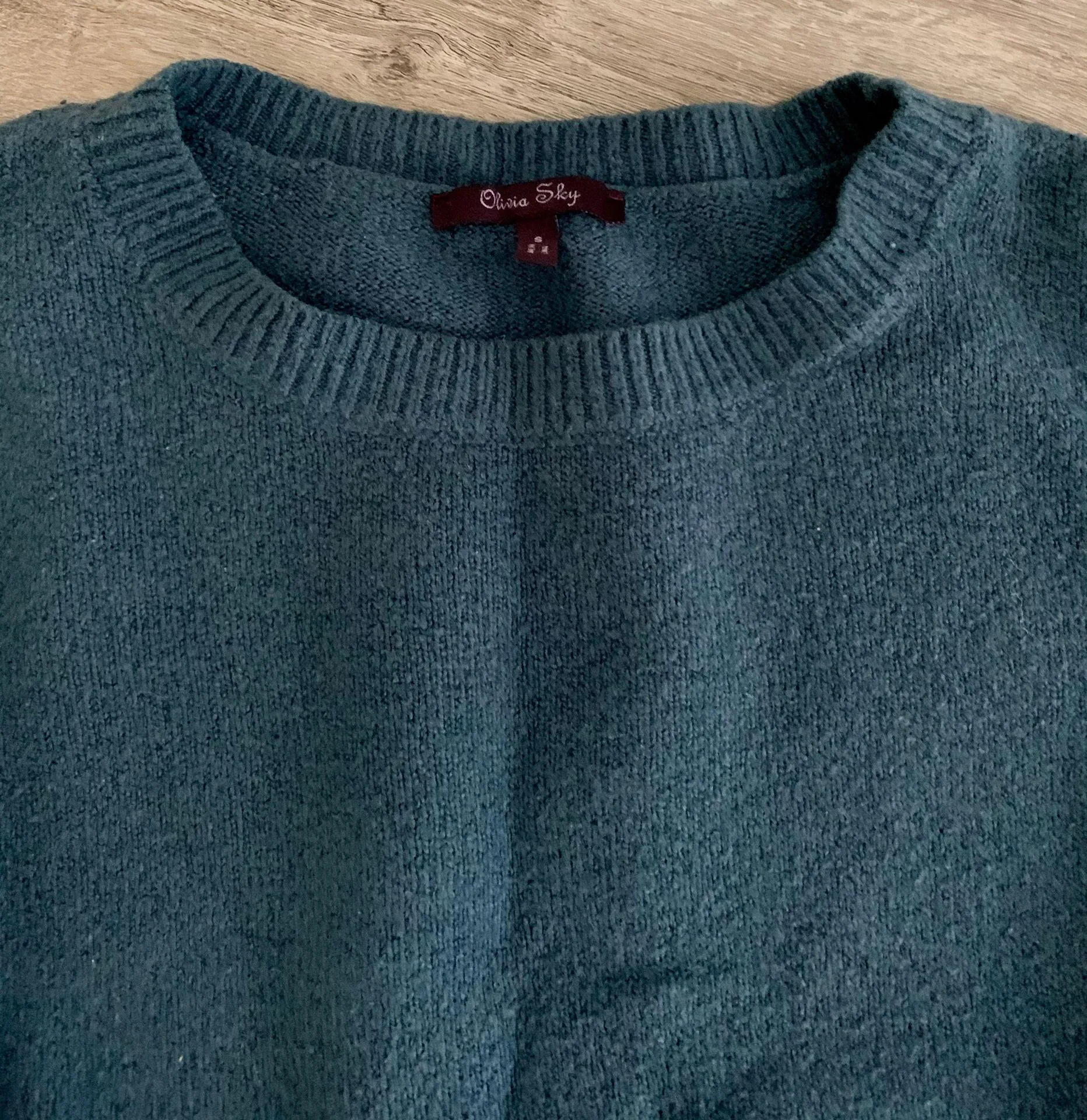 Crew Neck Oversized Sweater S - Image 5