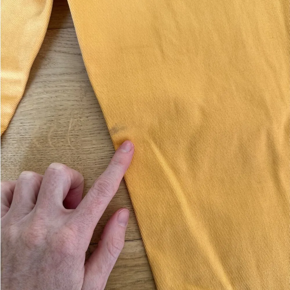 Topshop - Moto Mom Jeans in Yellow Orange - Image 4