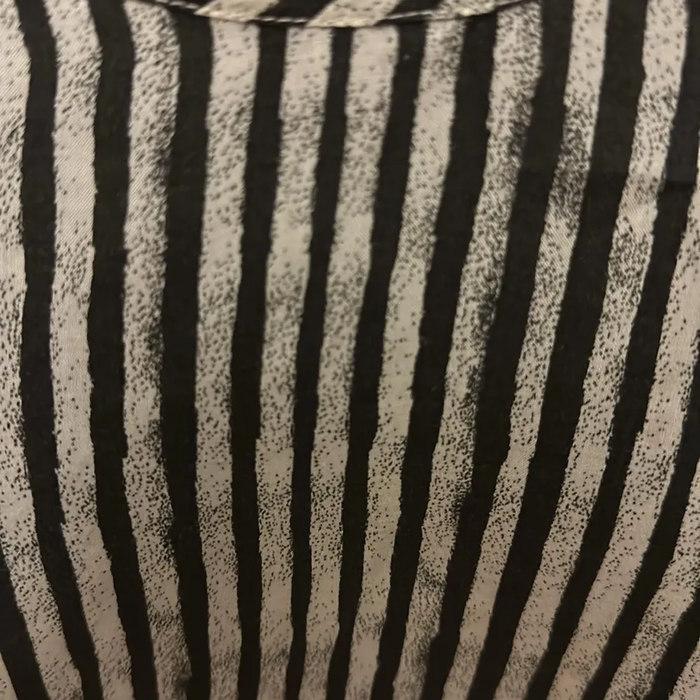 Sun & Shadow High low Backless Striped Tank top Shirt Tunic Top Womens XL - Image 4