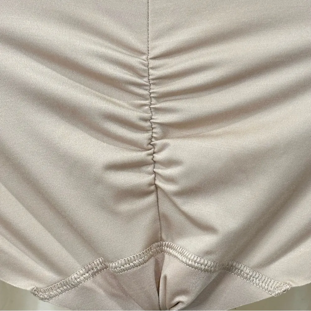 Spanx Suit Your Fancy Bodysuit Strapless Cupped Brief Convertible Tan Small - Image 8