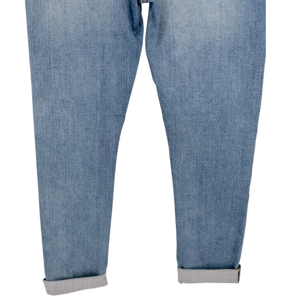 7 For All Mankind Easy Slim Jeans Floral Embroidery Size 25 Denim‎ Boho Bohemian - Image 13