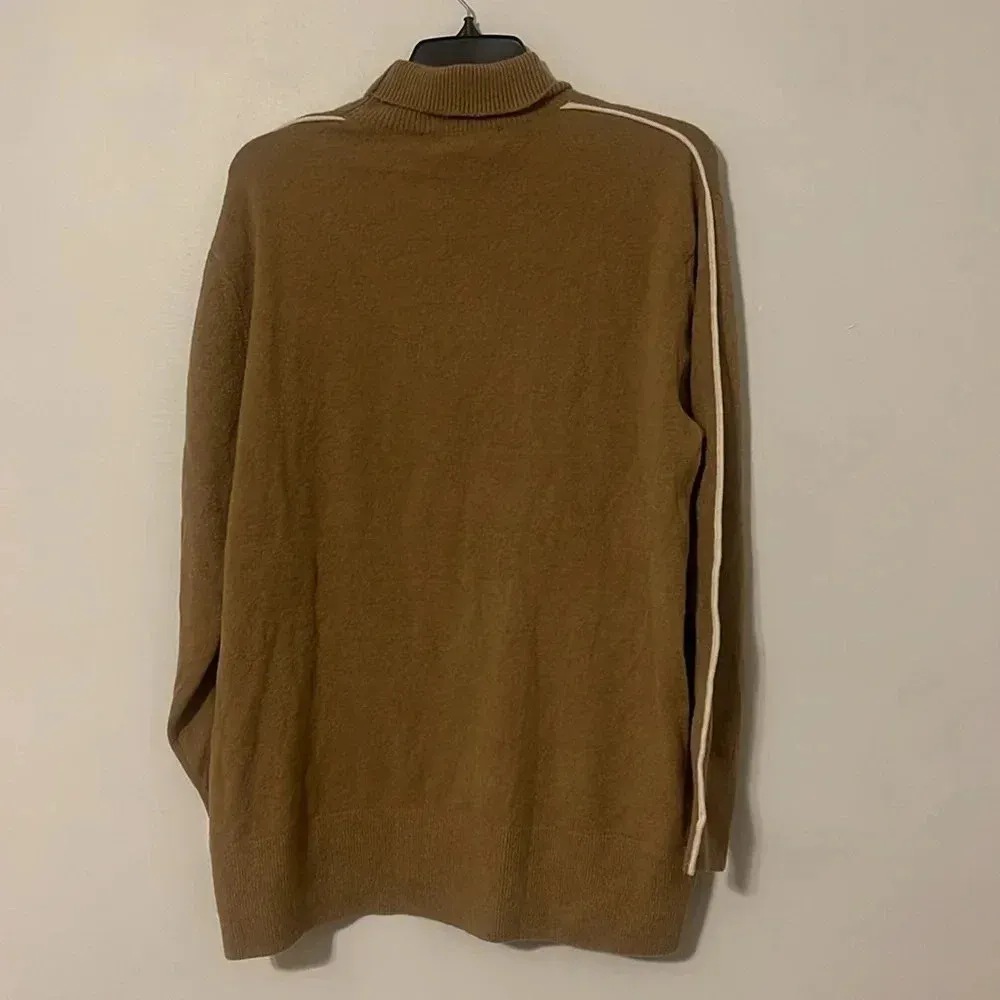 French Connection camel/ oatmeal Mel sweater NWT - Image 9
