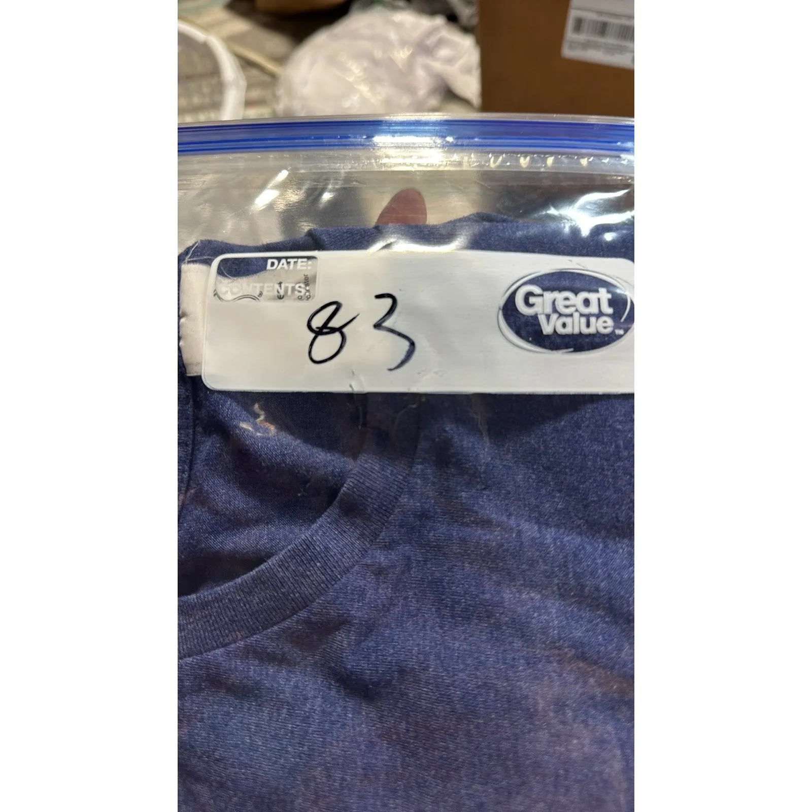 Tijuana I Love 664 Graphic T Shirt Blue Short Sleeve S CH Cotton Blend Size undefined - Image 8