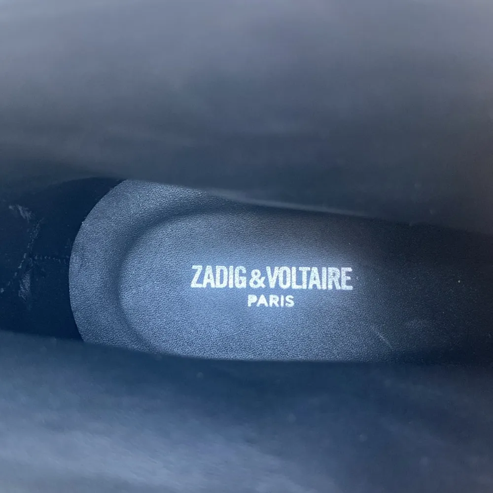 Zadig & Voltaire Black Fringe Booties - Image 4