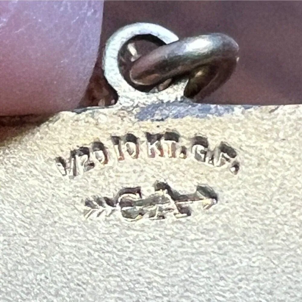 Vintage Napier Multi Strand Necklace and Carl Art Locket Rectangle Gold Tone - Image 10