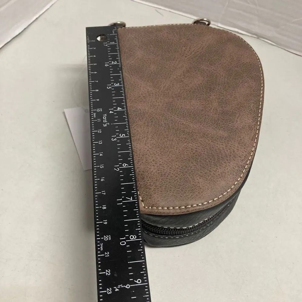 ‎Studded Holster Brown 6X3X7 Crossbody Brown - Image 9