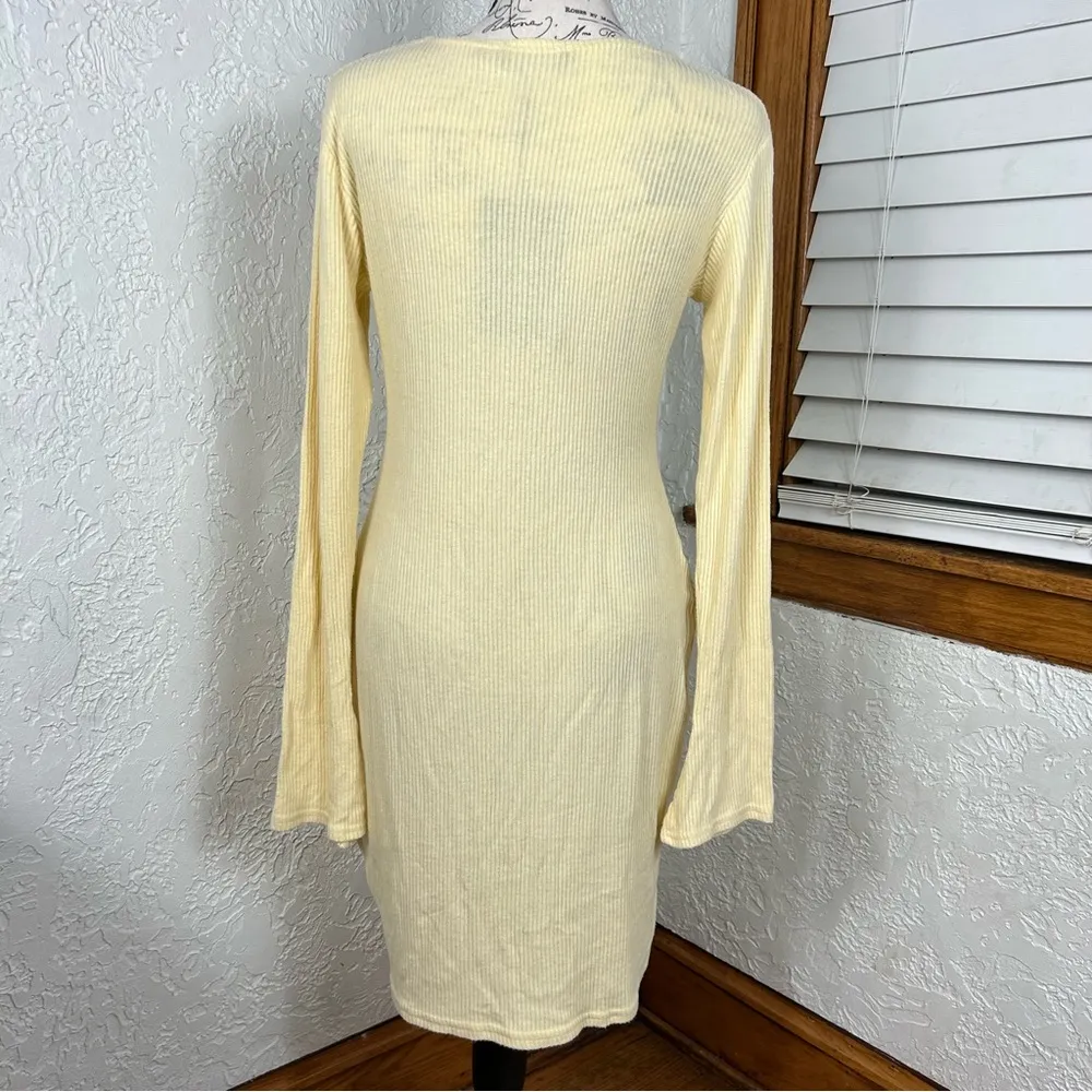 Pretty Little Thing | Ribbed Split Sleeve Bodycon Dress - Image 12