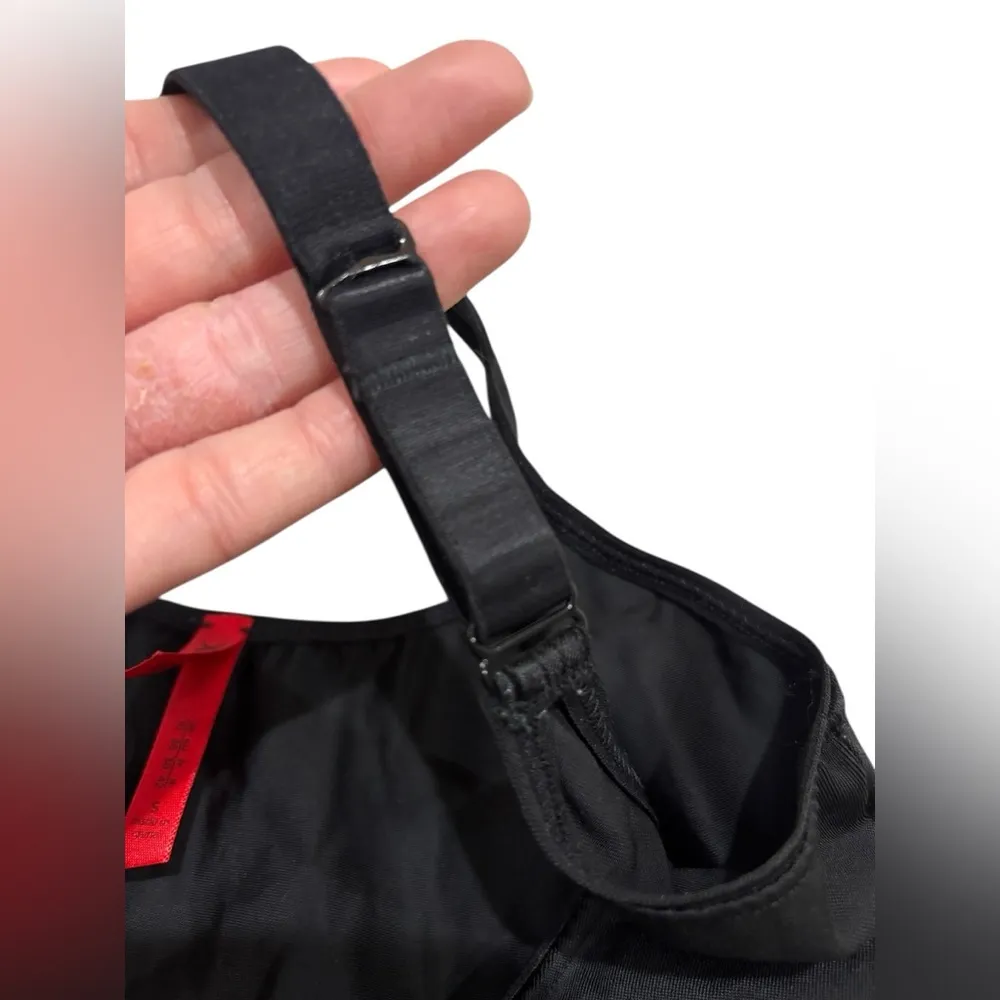 SPANX Shapewear for Women Thinstincts Open-Bust Mid-Thigh Bodysuit Small - Image 7