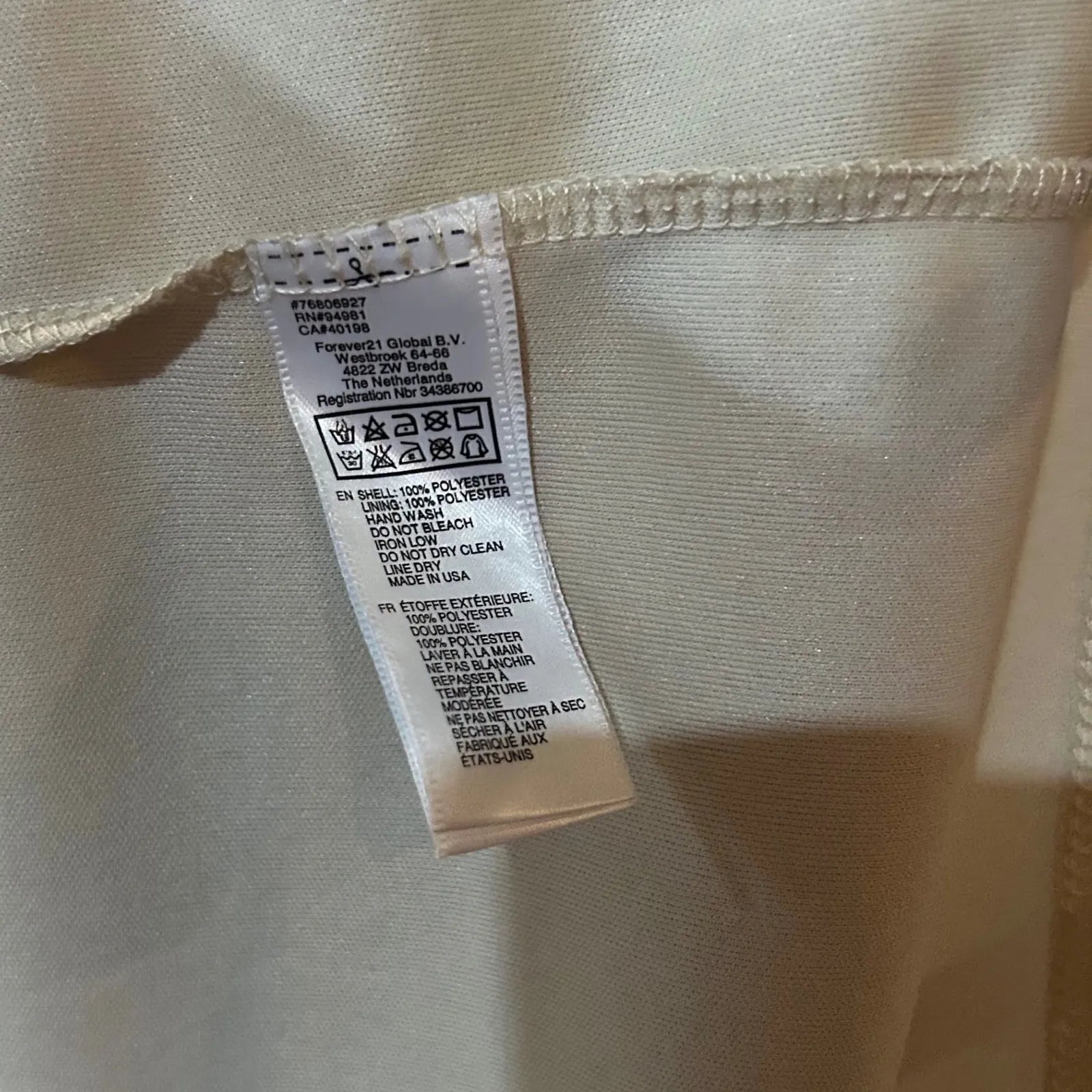 XXI Coral Blue Geometric‎ Print Sheer Cover Up Dress Sleeveless Large - Image 4