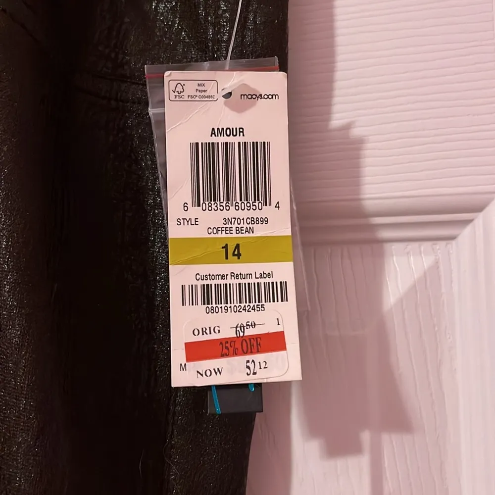 INC brown sparkly pants - Image 3