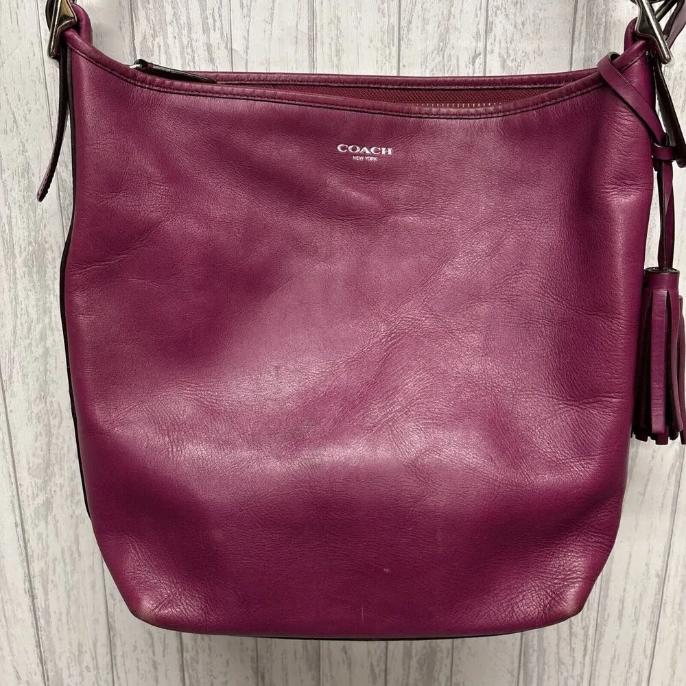 Coach Womens Vintage  Legacy Tassel Bag - Image 2