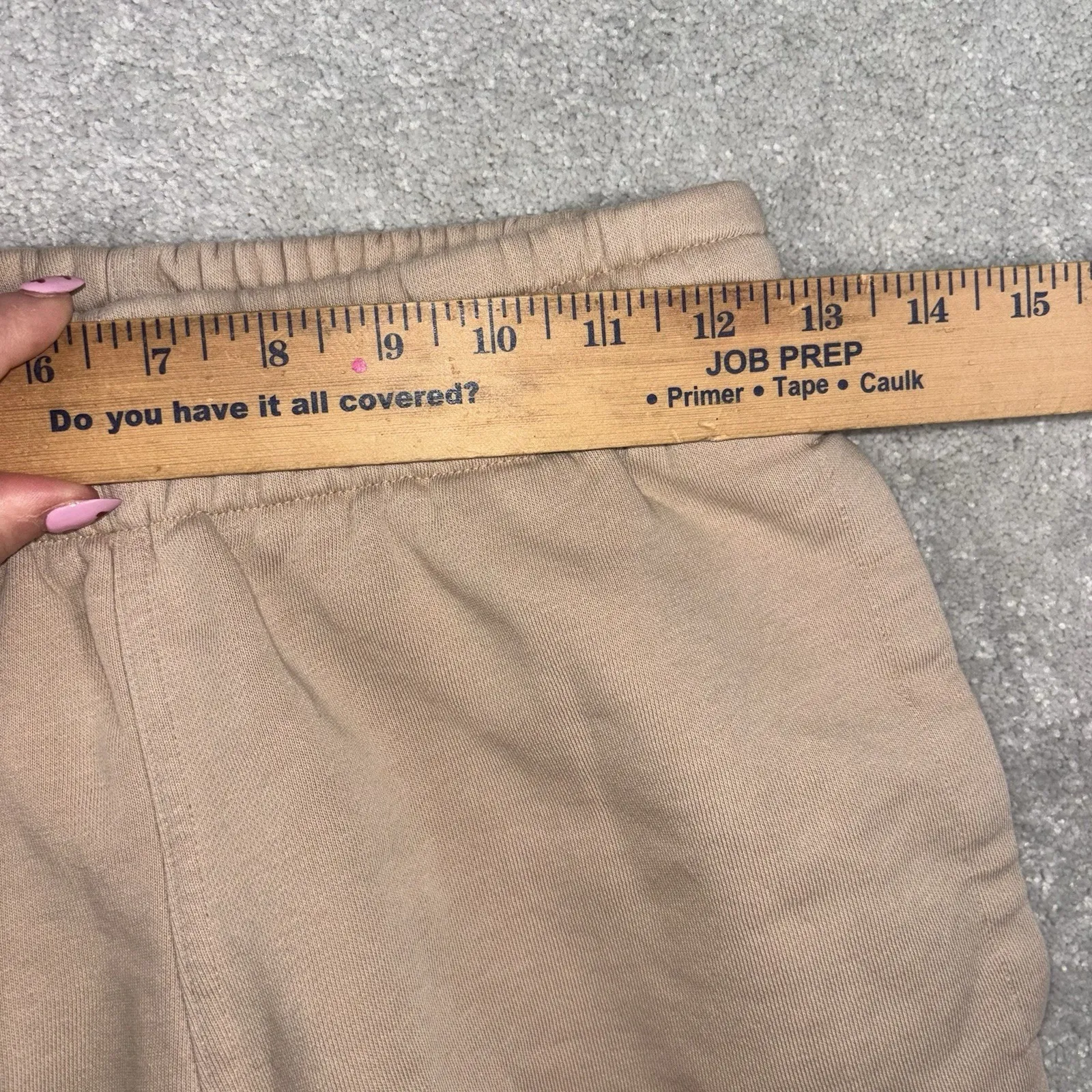 adidas Adicolor Essentials Women's Fleece Joggers Sweatpants Beige, XS - Image 8