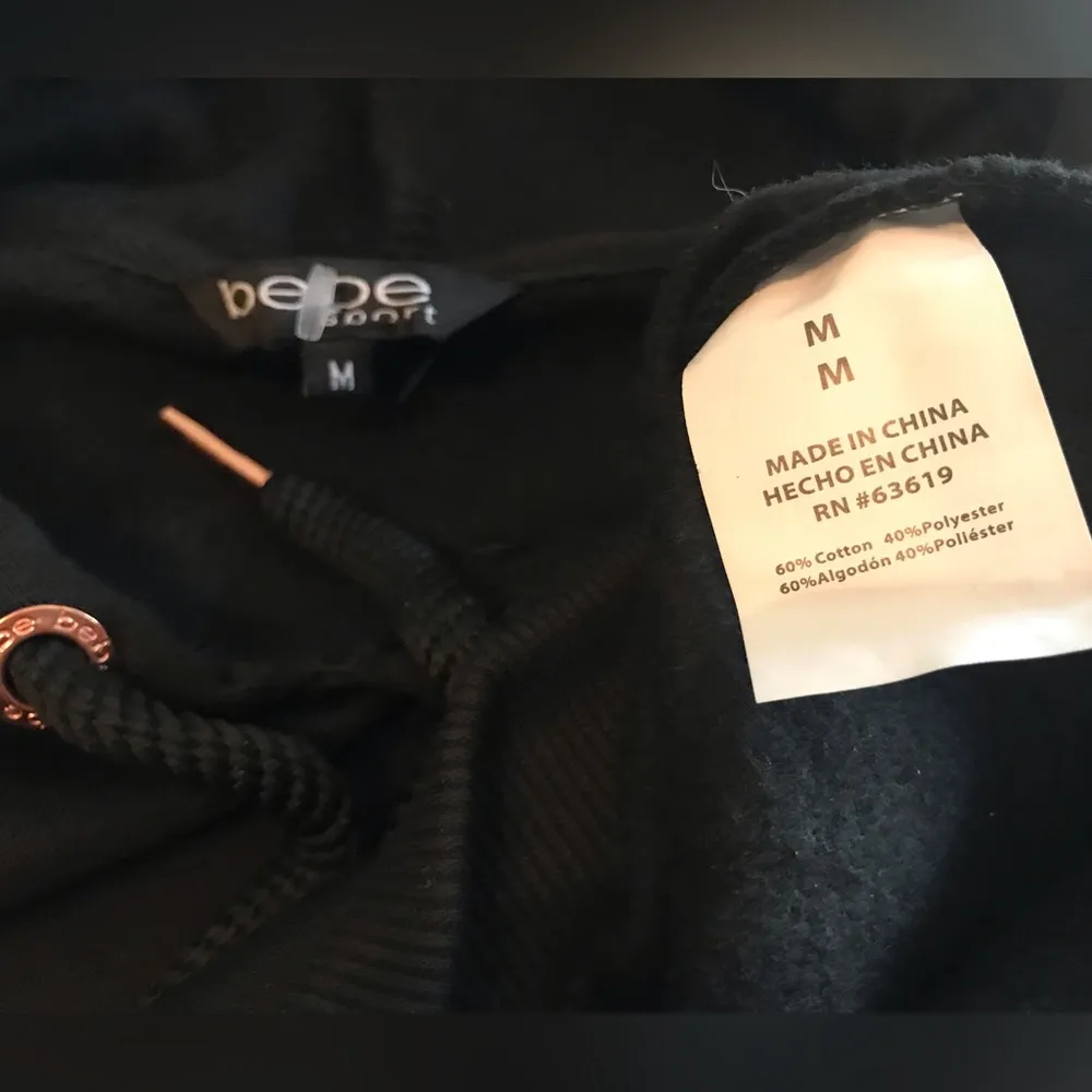 hooded sweatshirt in black/rose gold size M - Image 11