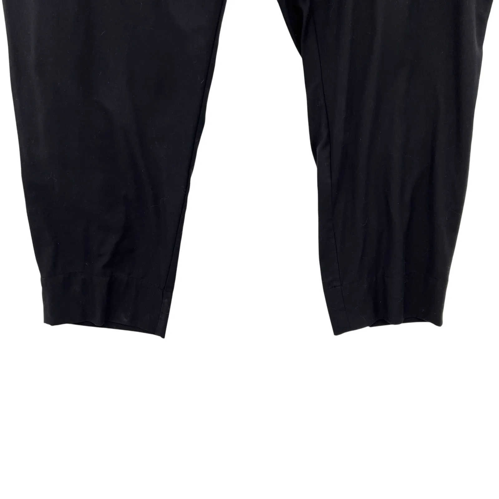 Wildfang Empower Trouser Pants Stretch Solid Black Plus Size 24W‎ - Image 7