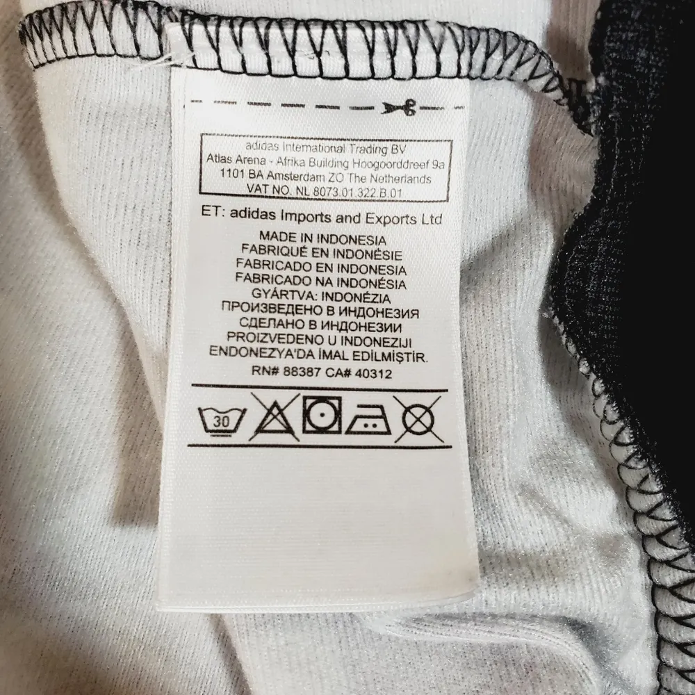 Adidas Originals Lotus Print Track Jacket Black Floral Flowers Small - Image 10