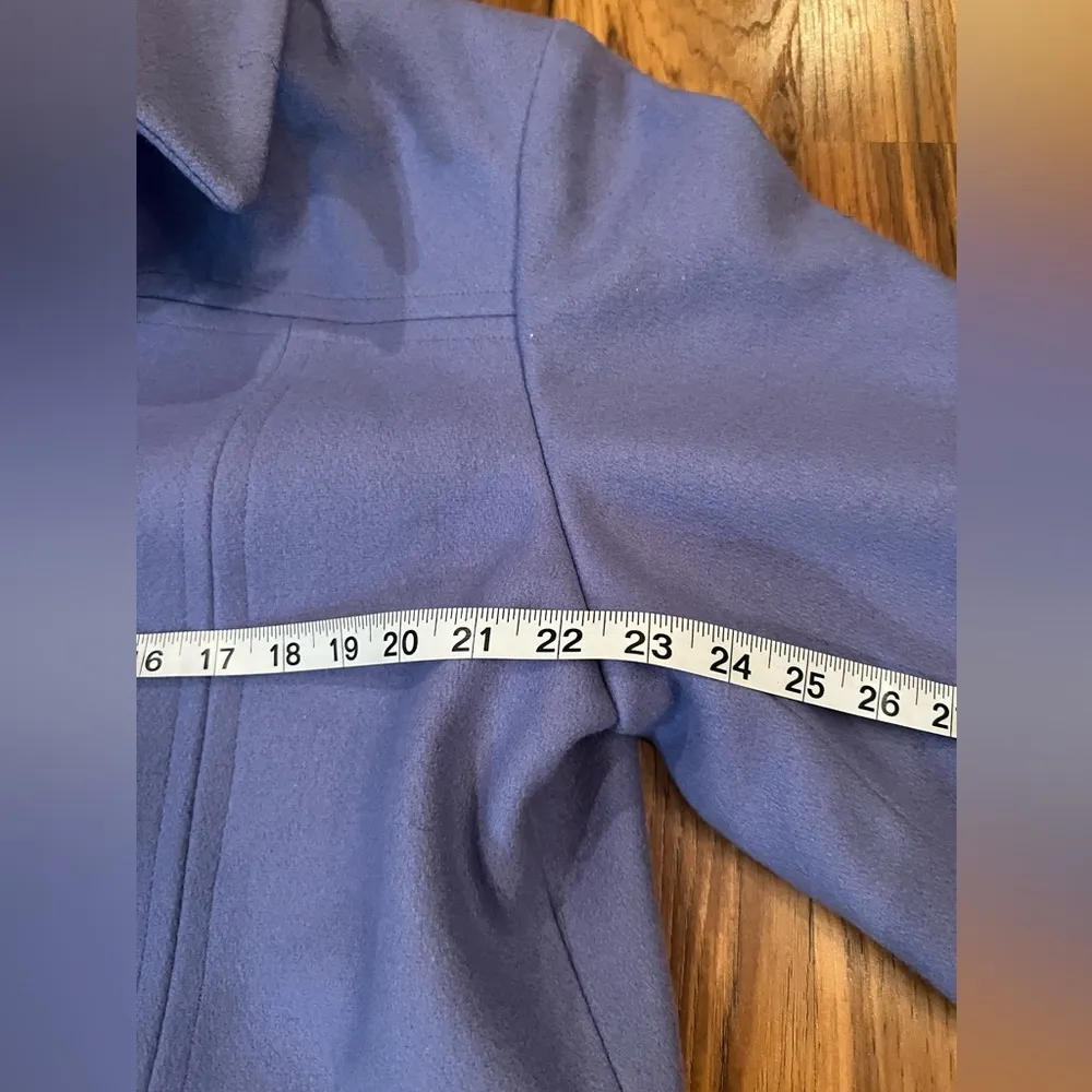 Full Length Wool Blend Coat
Size 18 Purple - Image 2