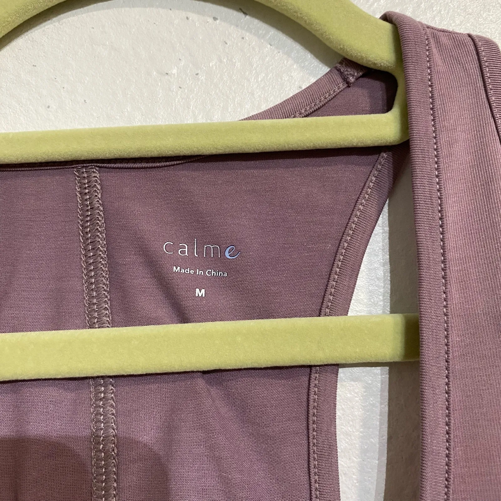 Johnny Was Calme Purple Effect Draped Racer Back Tank Top Sz M NWT - Image 5