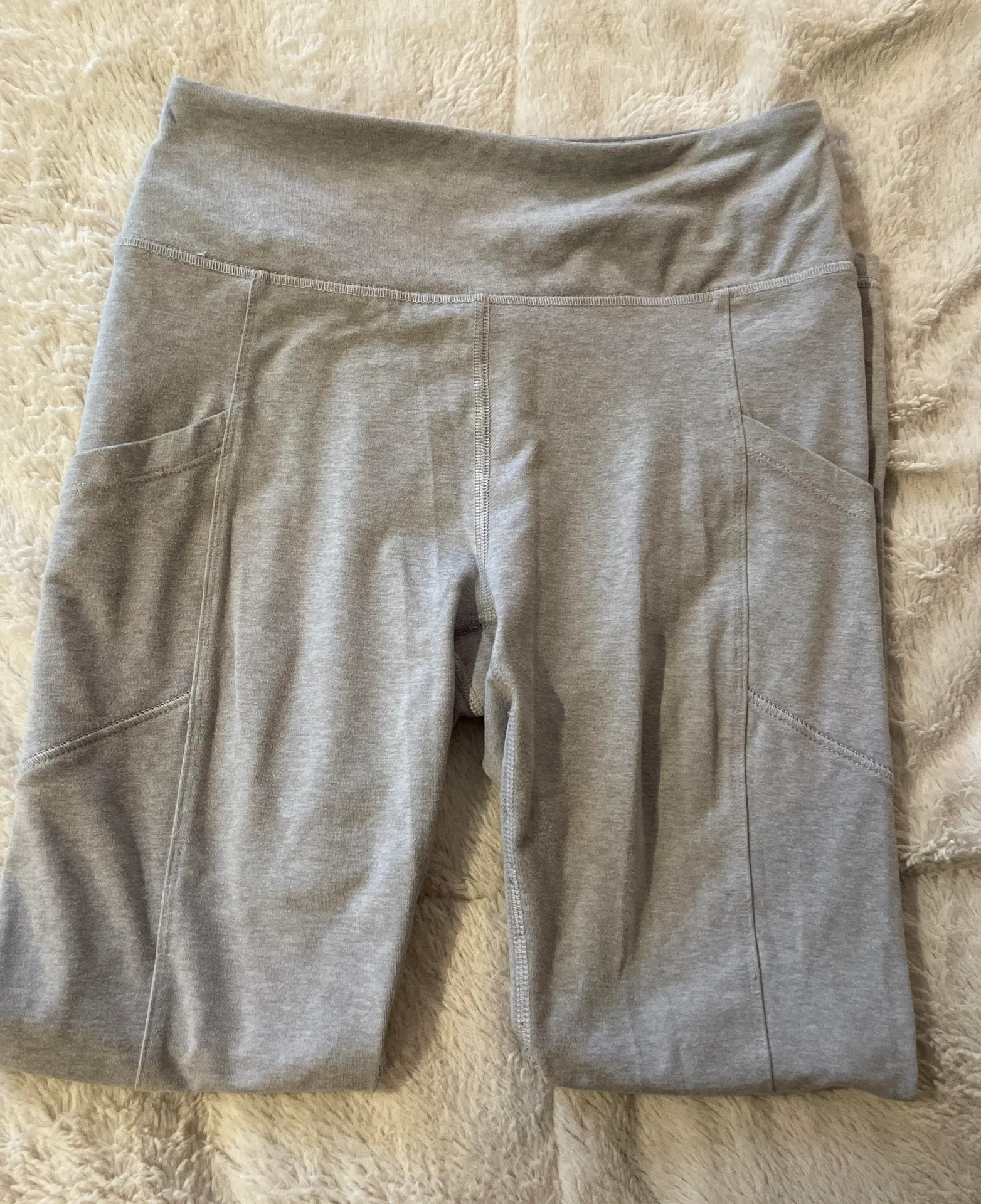Light Grey Work Out Leggings  - Image 3