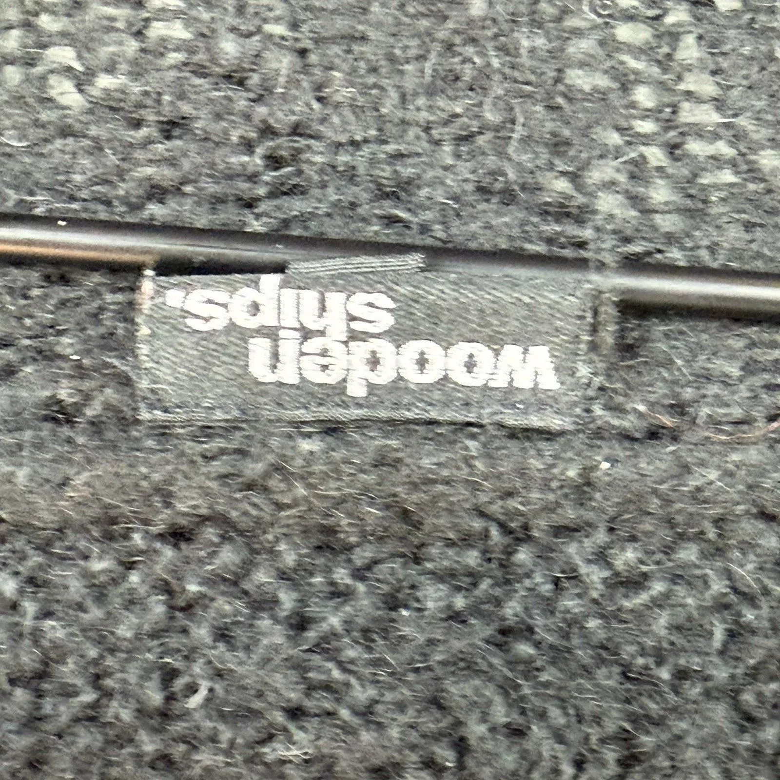 Wooden Ships Mohair Blend Draped Open Front Cardigan Medium/Large Black Capsule - Image 3