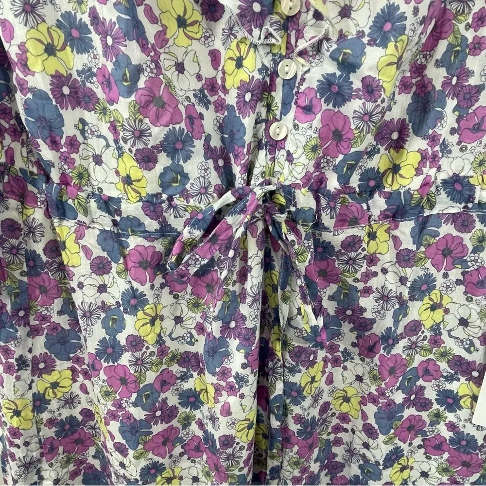 NWT ModCloth Ruffling For Flowers V-Neck Ditzy Floral Print Midi Dress Size 4‎ - Image 7