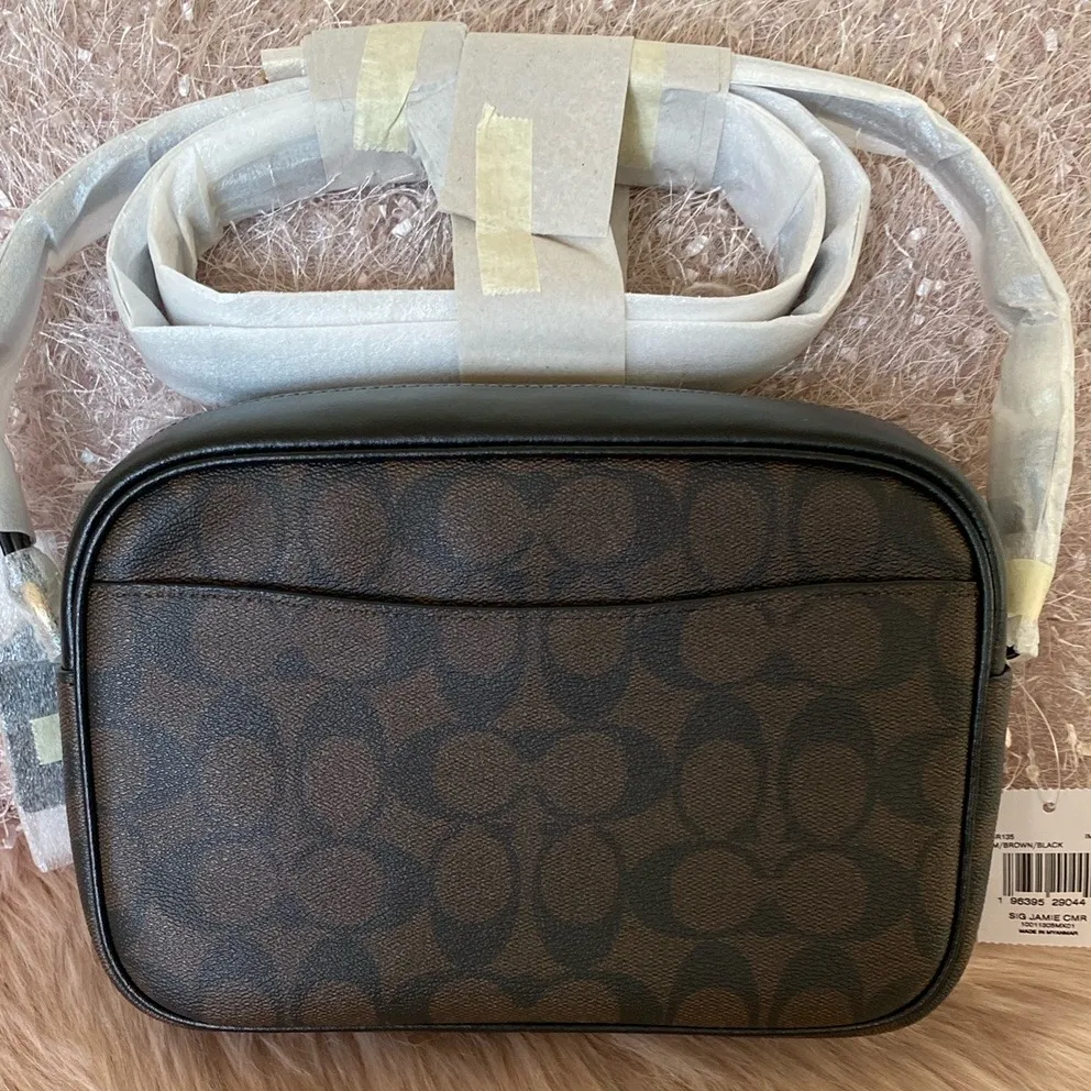 NWT Coach Jamie Camera Bag In Signature Canvas - Image 2