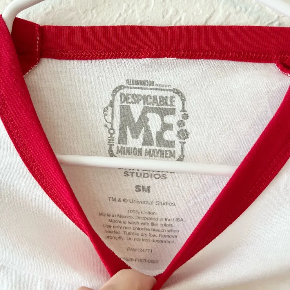 NWT Universal Studios Despicable Me Minion Chinese New Year Zodiac Dragon Shirt Red - Image 3