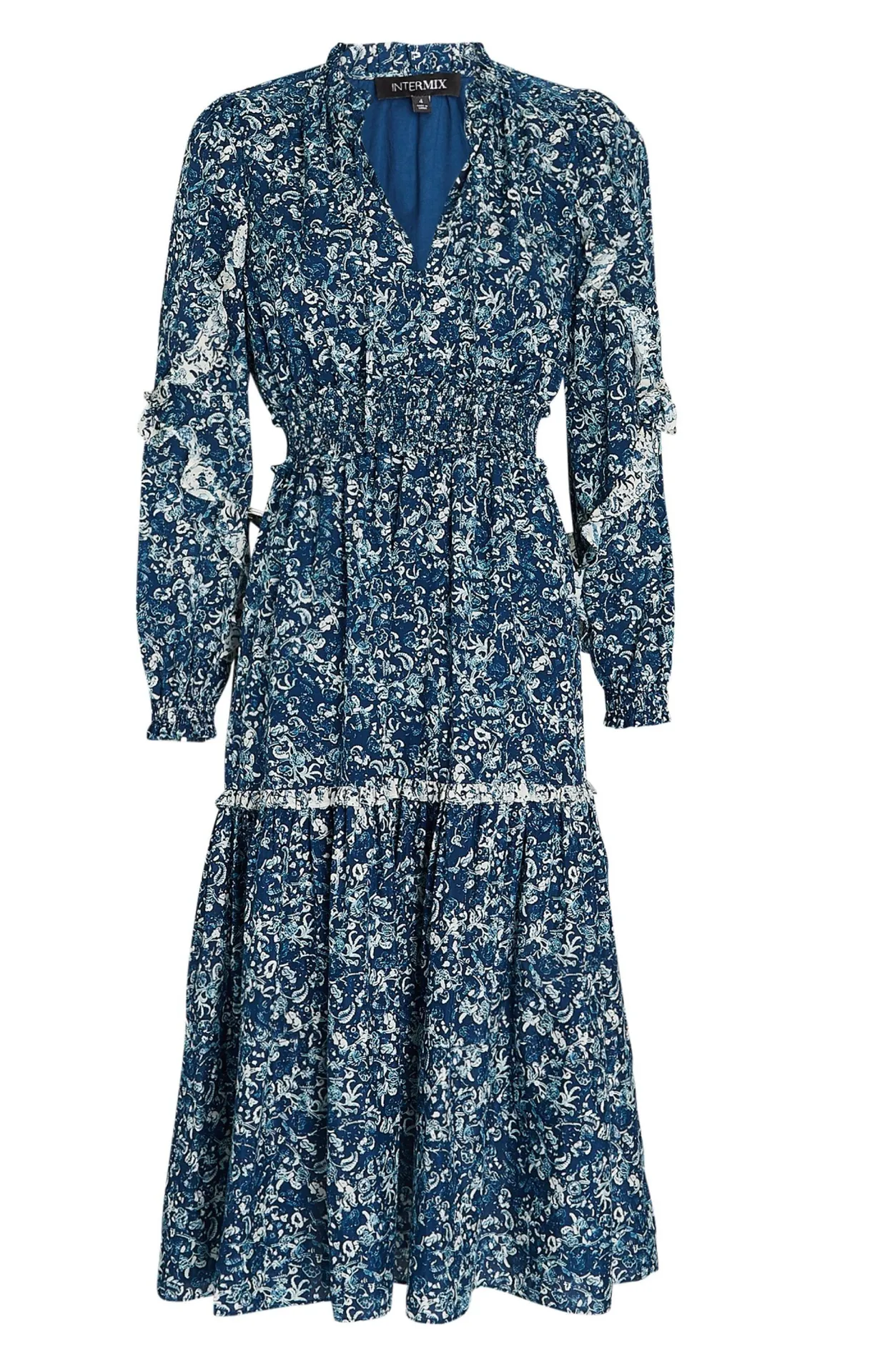 Corinna Floral Midi Dress - Image 3