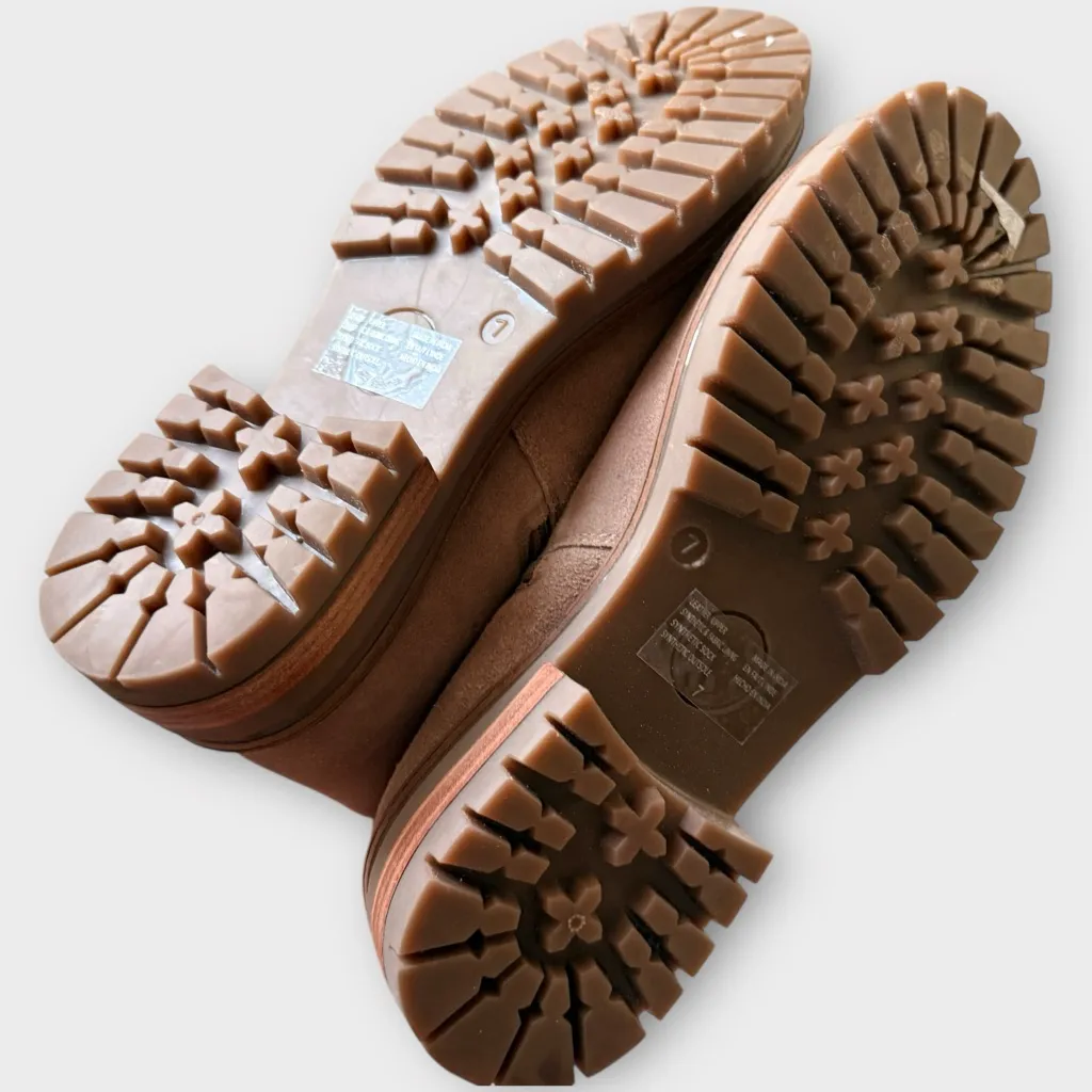 Seychelles “Cover Me Up” Chelsea Boot (Taupe Suede) – Size 7 NWOB - Image 8