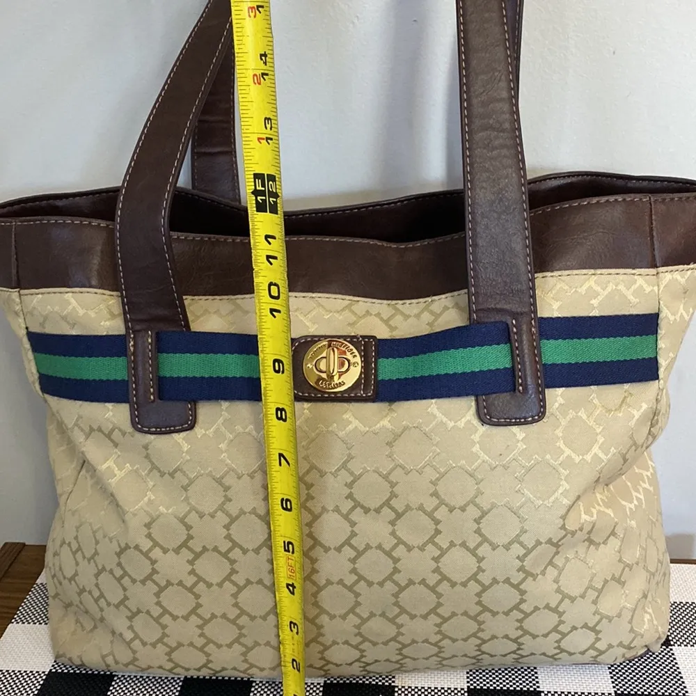 Tommy Hilfiger brown-tan tote bag - Image 8
