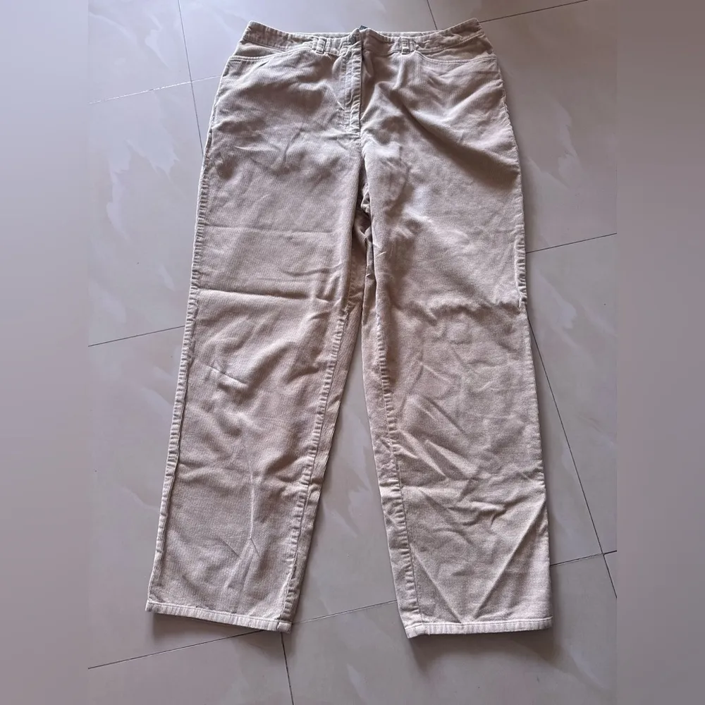 Vintage Ralph Lauren Beige Corduroy Pants LRL Lauren Jeans Plus Size W 18 - Image 15
