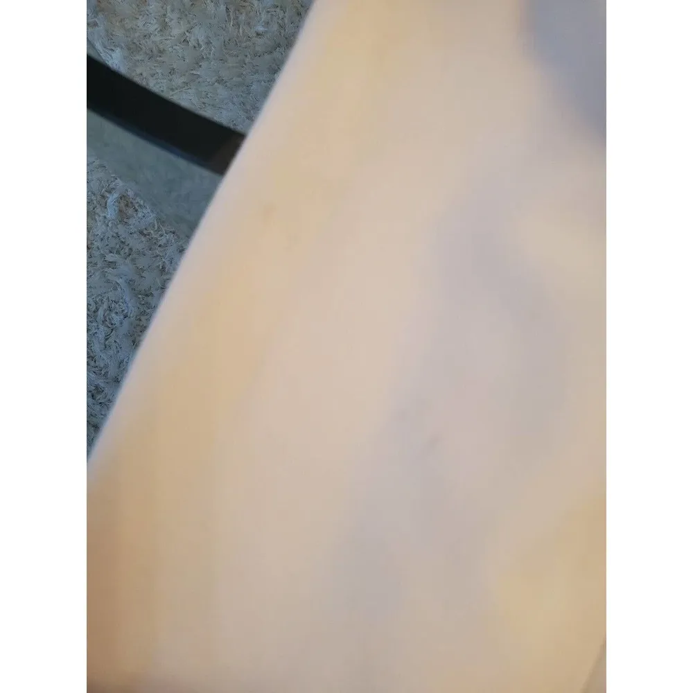 Kensie Women's White Polyester Long Sleeve Open Front Jacket Blazer Size Medium - Image 13